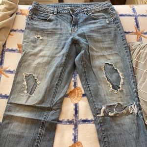 Jennifer Lopez boyfriend jeans size 2